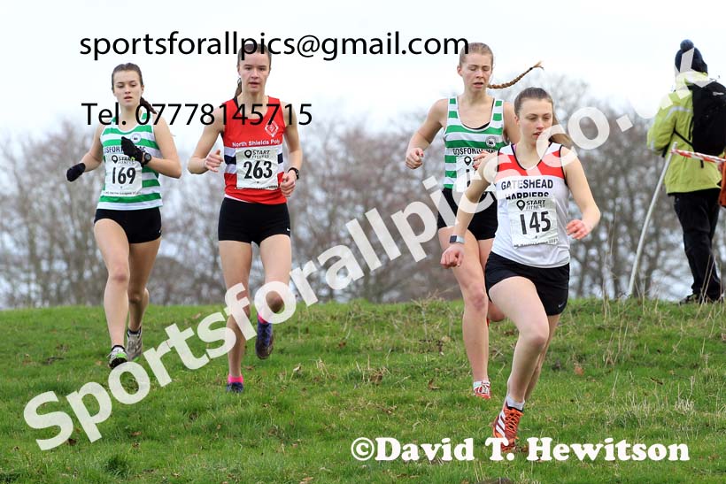 Womens Under-17s and Under-20s 2023 NEHL, Alnwick, Northumberland. Photo: David T. Hewitson/Sports for All Pics